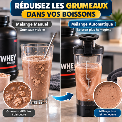 Shaker Électrique Portable à Mélange Automatique
