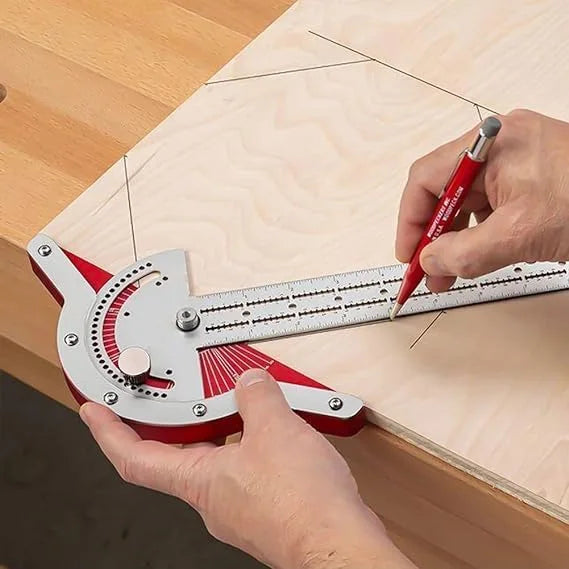 Règle d’Angle Multifonction Industrielle pour Menuiserie