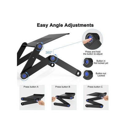 Support Portable Réglable en Aluminium