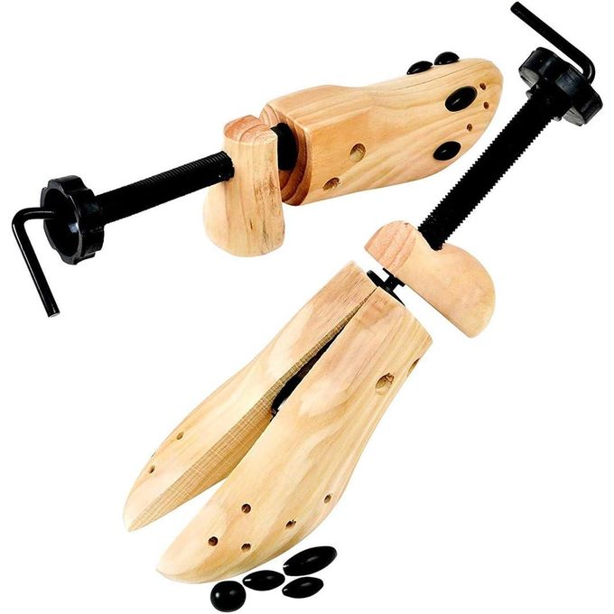 Embauchoir Réglable En Bois De Lotus | Gardez Vos Chaussures Élégantes Plus Longtemps