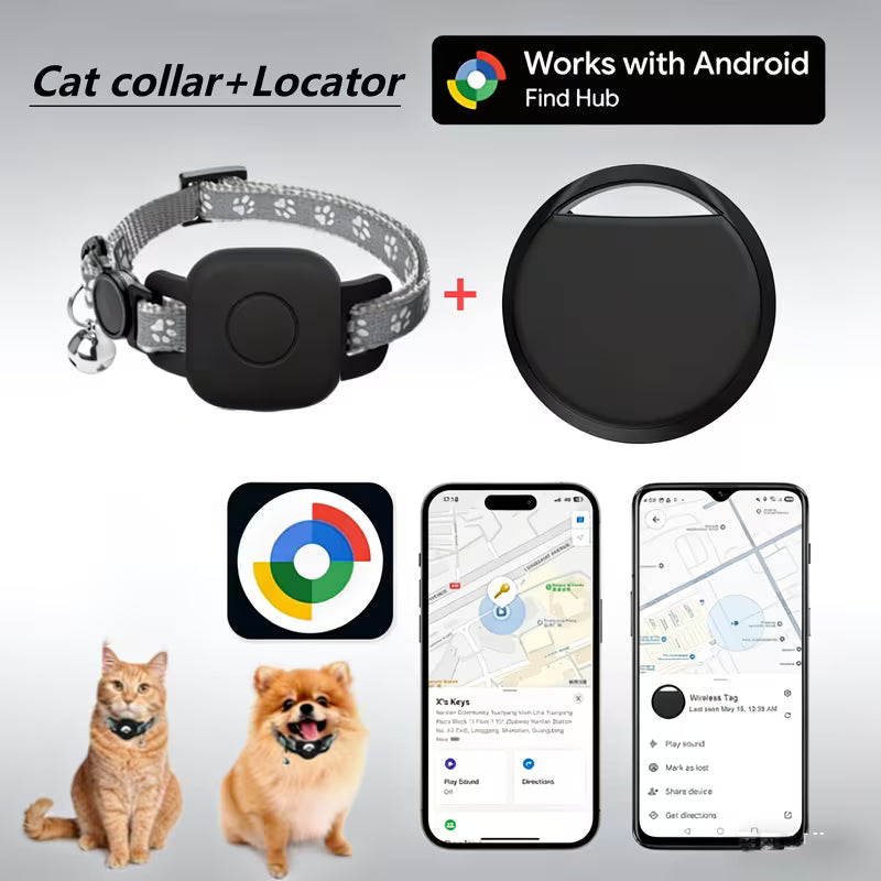 PetTrack™ Traceur GPS pour Animaux de Compagnie – Collier Intelligent Éco-Responsable