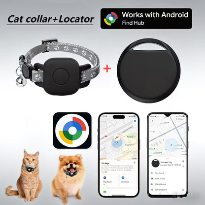 PetTrack™ Traceur GPS pour Animaux de Compagnie – Collier Intelligent Éco-Responsable