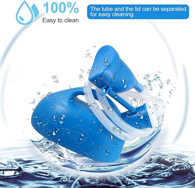 CareFlow™ Urinoir Portable en Silicone – Confort & Protection Jour & Nuit