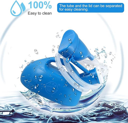 CareFlow™ Urinoir Portable en Silicone – Confort & Protection Jour & Nuit