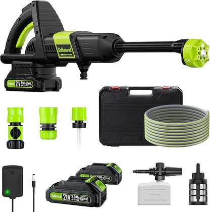 Nettoyeur de voiture haute pression sans fil avec Accessoires Complets