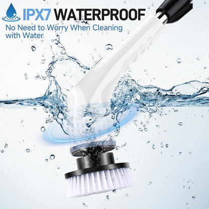 TurboScrub™ Brosse Électrique Rotative | Nettoyez Plus, Frottez Moins
