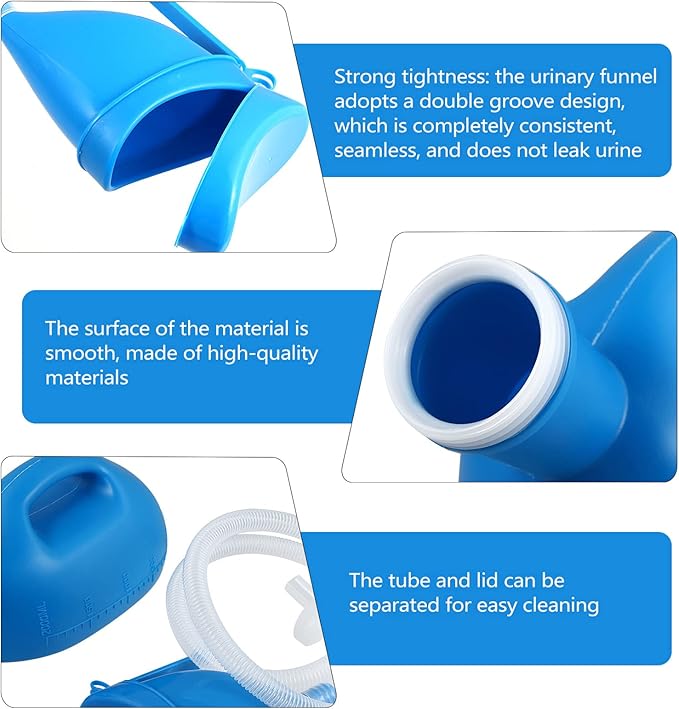 CareFlow™ Urinoir Portable en Silicone – Confort & Protection Jour & Nuit