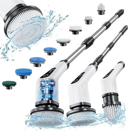 TurboScrub™ Brosse Électrique Rotative | Nettoyez Plus, Frottez Moins