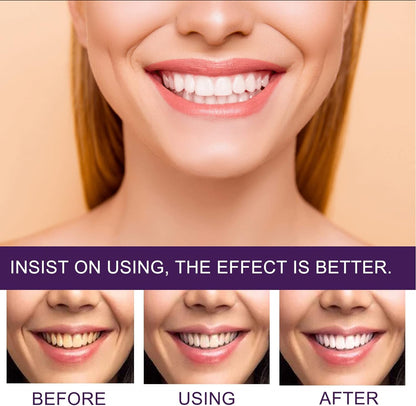 Dentifrice blanchissant à la violette