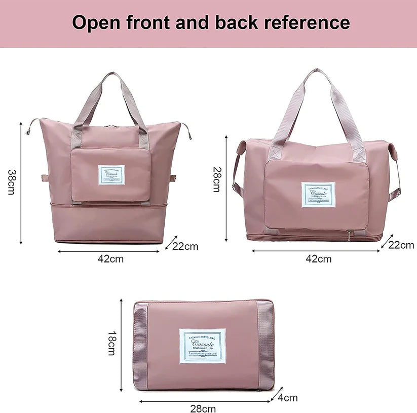 Sac Multi-Capacité pliable Du Compact au XXL en 3 Secondes