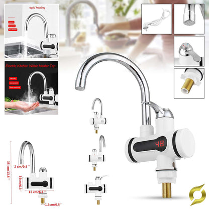 AquaHeat® – Chauffe-Eau Électrique Instantané pour Robinet d’Évier
