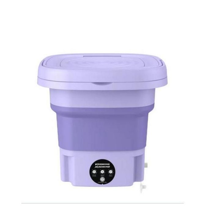 Mini Machine À Laver Pliante 8L - Lavage Rapide & Gain De Place