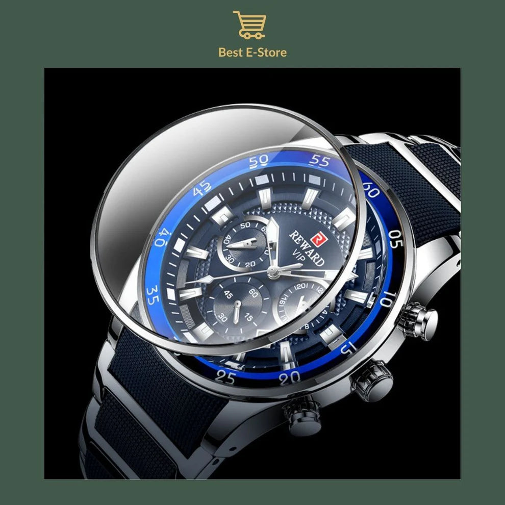 Rewardvip® Montre Homme Premium – Design Élégant & Moderne