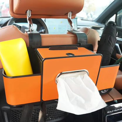 DriveBox™ Boîte de Rangement pour Siège Arrière de Voiture – Organisation & Gain d’Espace