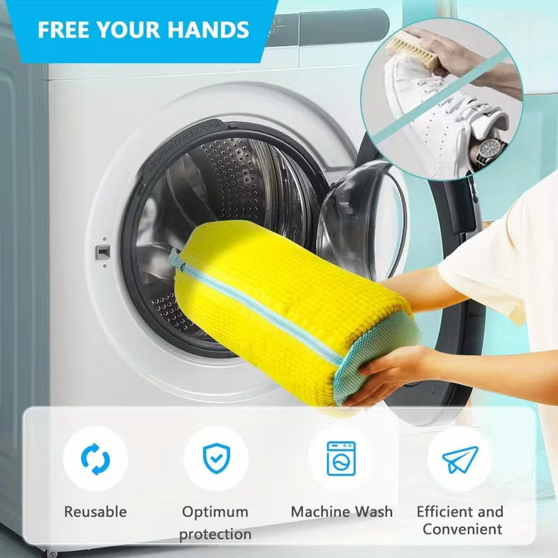 ShoeClean™ Sac de Lavage pour Chaussures – Intérieur Moelleux & Protection Maximale