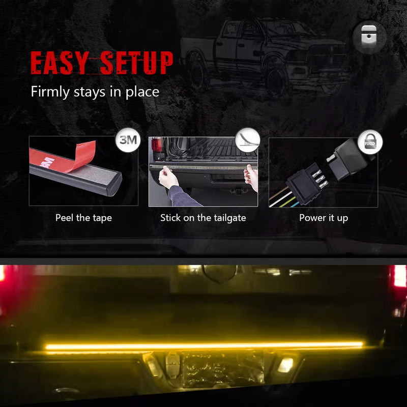 Barre lumineuse LED 60 pour hayon de camion