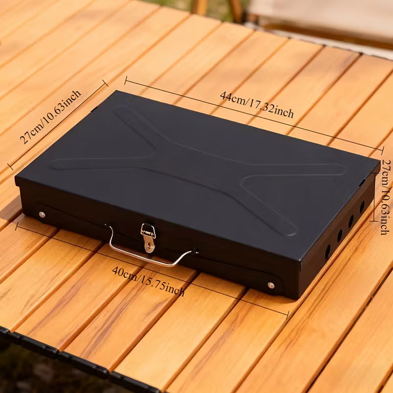 QuickGrill™ Barbecue Pliable – Grillades Rapides Où Que Vous Soyez
