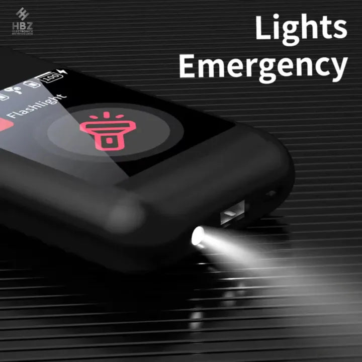 ChargePods™ Pro – Écouteurs Bluetooth 3-en-1 avec Powerbank 8000mAh, Écran LCD & Lampe Torche