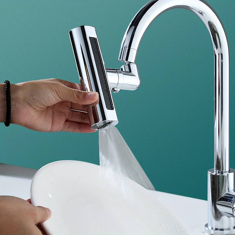 Robinet De Cuisine 3 En 1 À 360° Avec Pulvérisateur Extractible