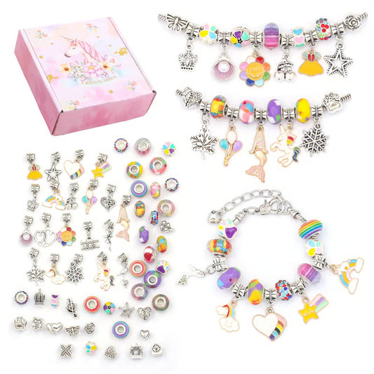 Kit Complet de Bracelets à Charms  Créez Vos Bijoux à l’Infini
