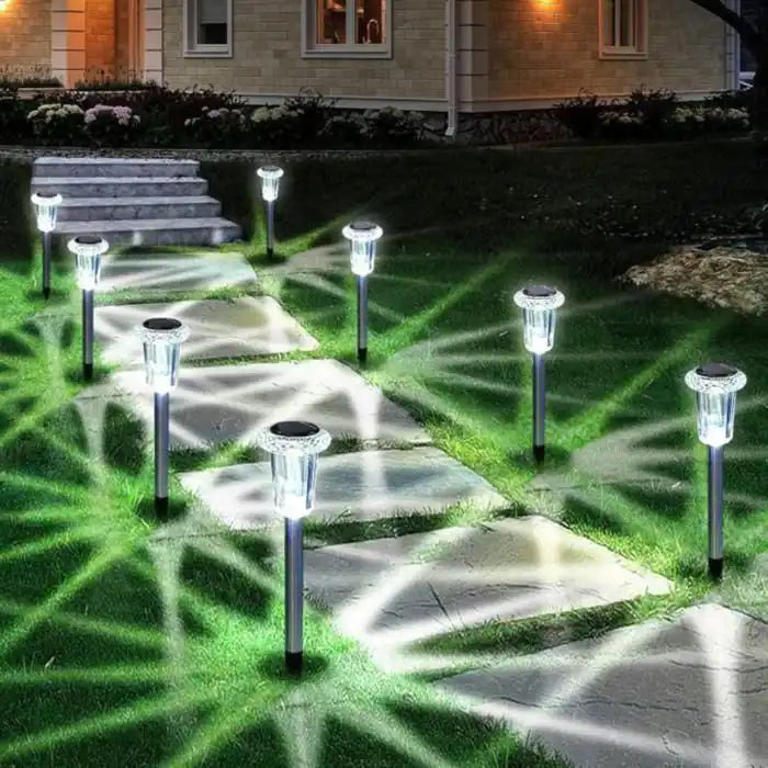 Lampes Solaires LED 3000K | Illuminez Votre Jardin Sans Câbles Ni Électricité