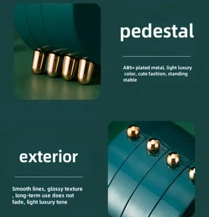 Boîte à Bijoux Pliable Élégante à 4 Compartiments