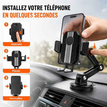 Support Téléphone Voiture Réglable