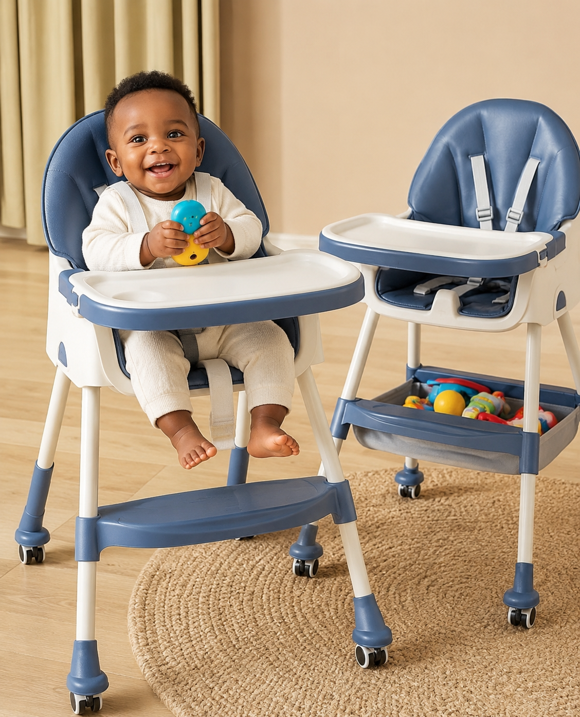 BabySwing™ – La Balançoire Intelligente Qui Apaise Bébé en Quelques Minutes