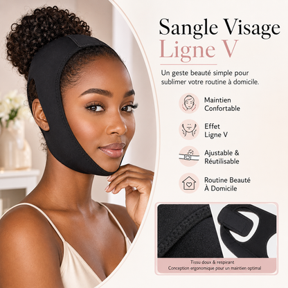Sangle Visage Ligne V - Maintien Du Menton &amp; Routine Beaut