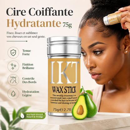 Cire Coiffante Hydratante 75g - Tenue Forte & Finition Brillante