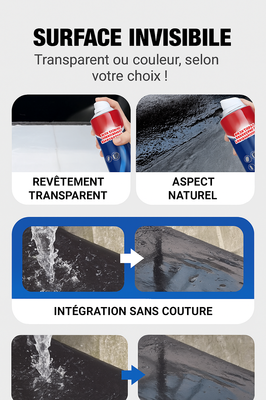 Spray d'Étanchéité Imperméable