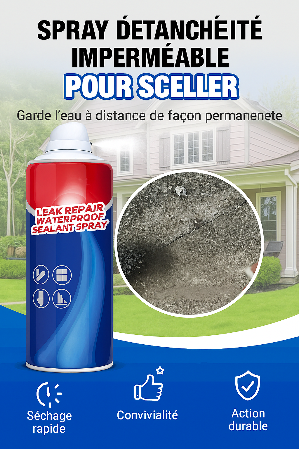 Spray d'Étanchéité Imperméable