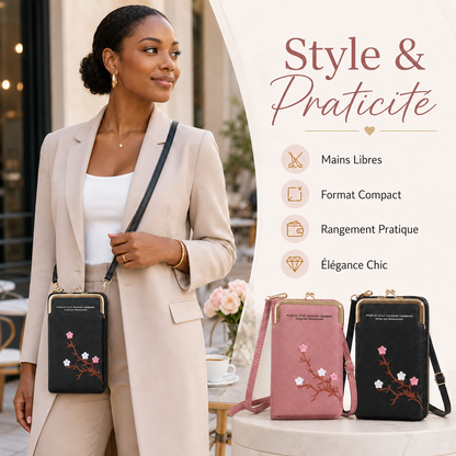 BellaPocket® Portefeuille et Porte-Téléphone Tout-en-Un – L’Indispensable des Femmes Actives