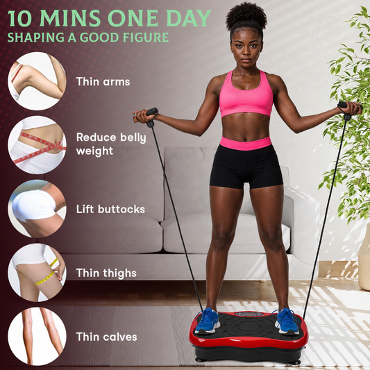 VibraSlim™ Machine Minceur Verticale – Vibration Corps Entier
