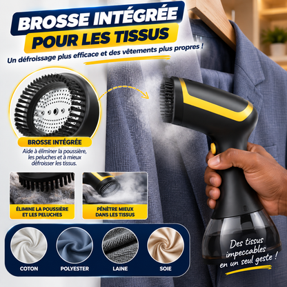 Défroisseur Vapeur Portable - Des vêtements plus nets.