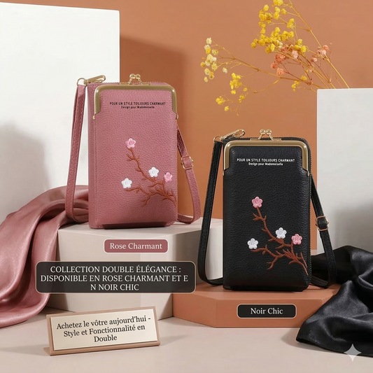 BellaPocket® Portefeuille et Porte-Téléphone Tout-en-Un – L’Indispensable des Femmes Actives
