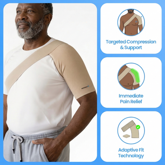Manchon de compression Retexes® pour épaule