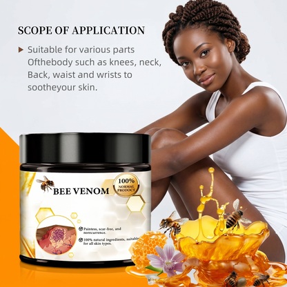 BeeGlow™ Crème au Venin d’Abeille – Anti-Boutons & Réparatrice de Cicatrices