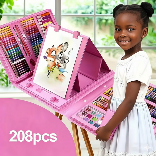 Kit de coloriage Complet 208 Pièces – Créativité Sans Limite