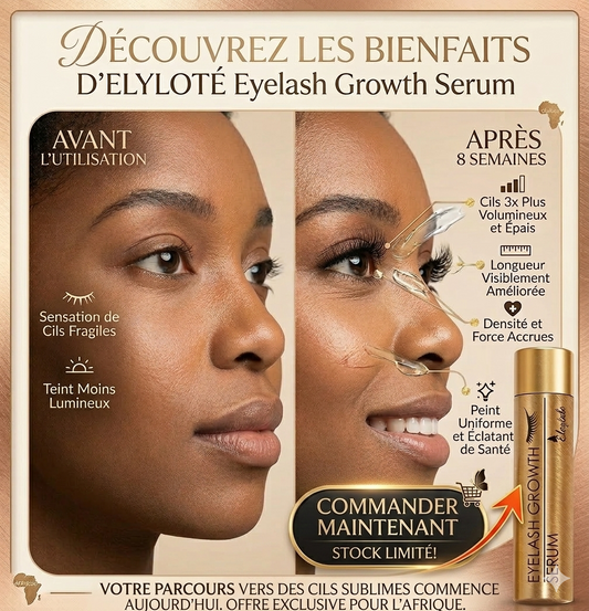 LashVéra™ Eyelash Serum Croissance Intense – Cils Plus Longs, Denses & Sublimés