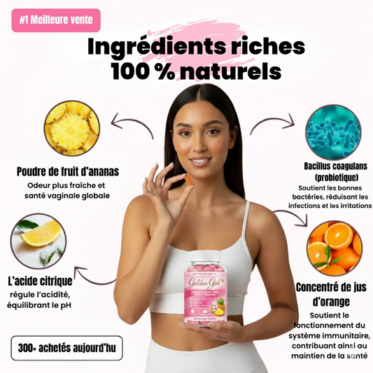 Golden Girl Capsules Équilibre  Fraîcheur Féminine