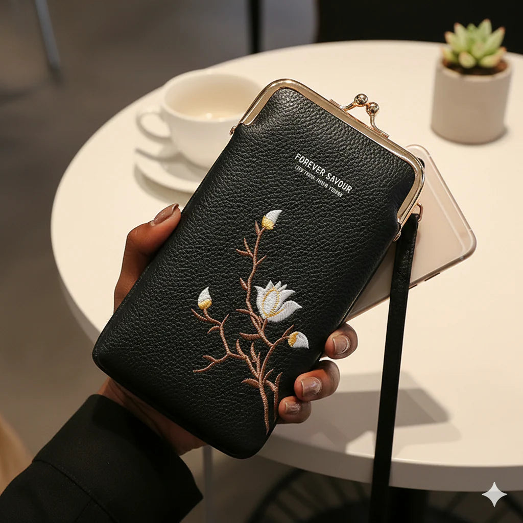 Pochette Téléphone Bandoulière Femme – Sac Mini Élégant & Pratique