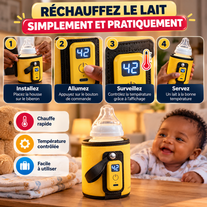 🍼 Chauffe-Biberon Portable BABYTEMP PRO™
