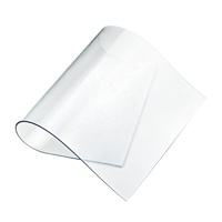 TableShield™ Feuille PVC Transparent pour Nappe, Tapis de Chaise & Séparateur Multiusage 90cm/90cm