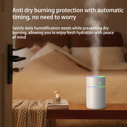 PureMist™ Diffuseur USB LED RGB – Humidificateur Compact pour Voiture, Bureau & Maison
