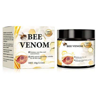 BeeGlow™ Crème au Venin d’Abeille – Anti-Boutons & Réparatrice de Cicatrices