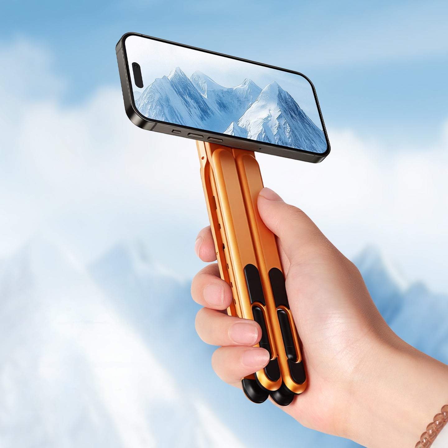 MagniDesk™ Support Magnétique Pliable 3-En-1 | Ordinateur, Tablette & Téléphone