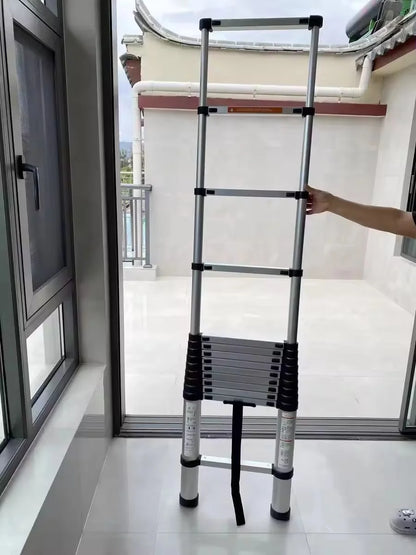 Échelle Télescopique 2,6M – Légère, Sécurisée et Facile à Ranger 🔧