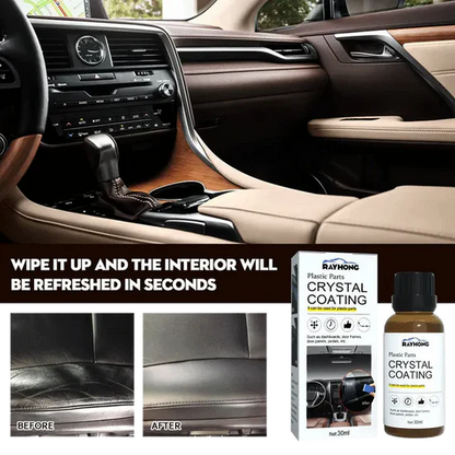 Revêtement Cristallin pour Plastique Auto ( 🎁 Achetez en 1, recevez en 1 gratuitement! )