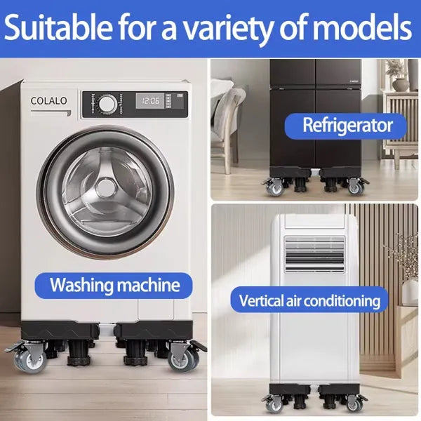 SmartBase™ Support Réglable – Mobilité Totale pour Vos Électroménagers